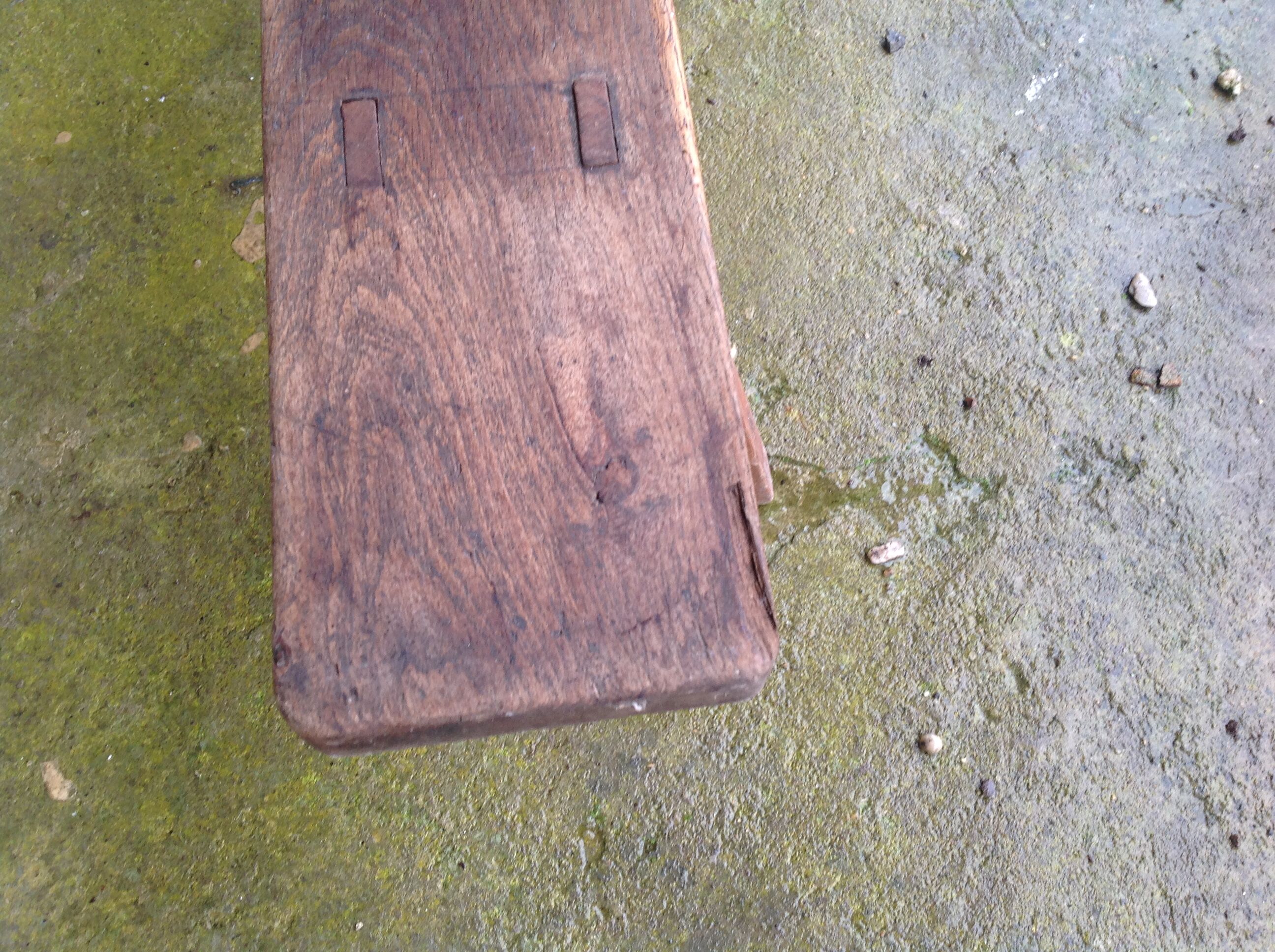 Banc de table de ferme