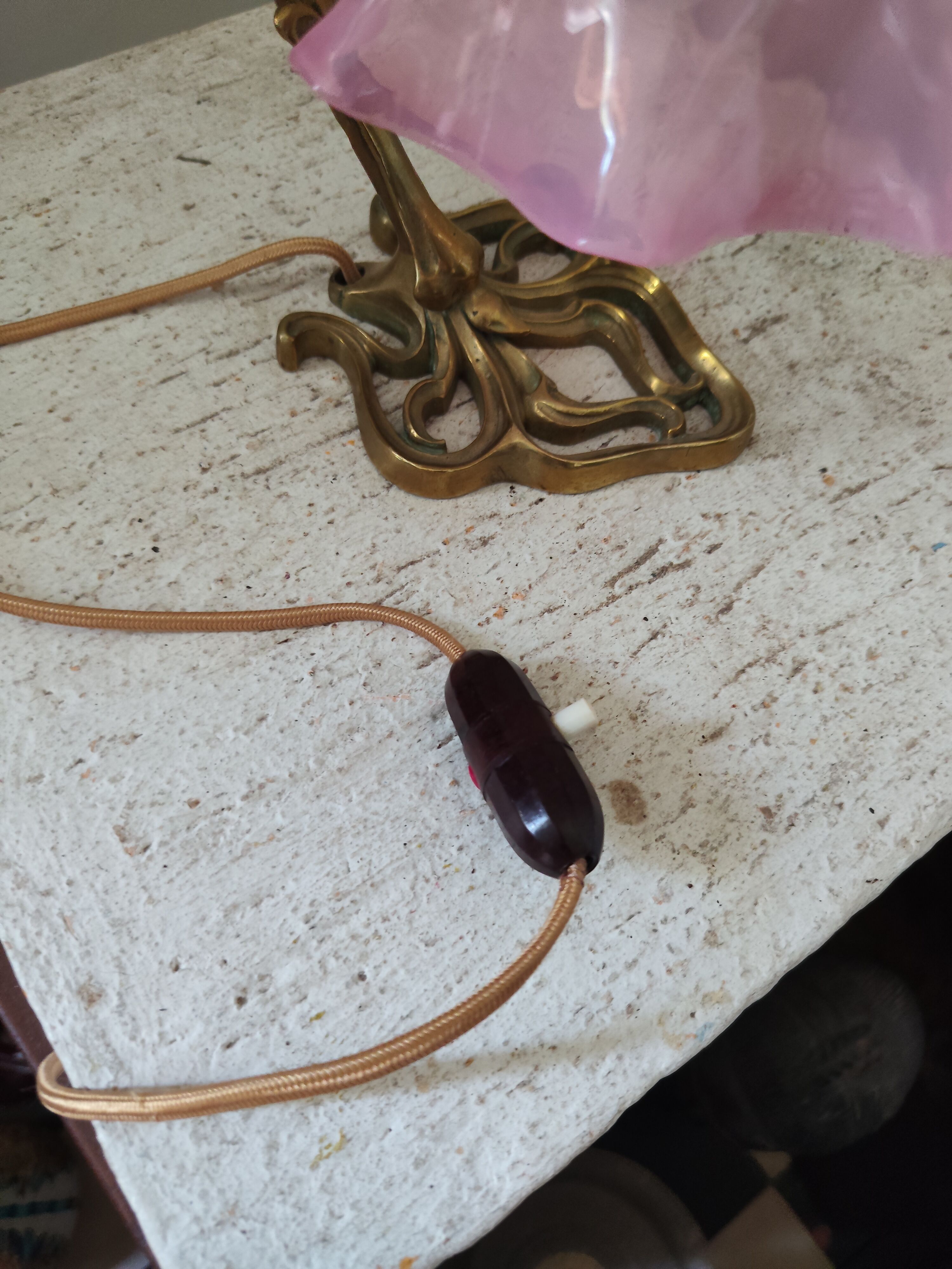 Art Nouveau wall lamp