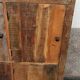 Old wooden cabinet. 8 doors.