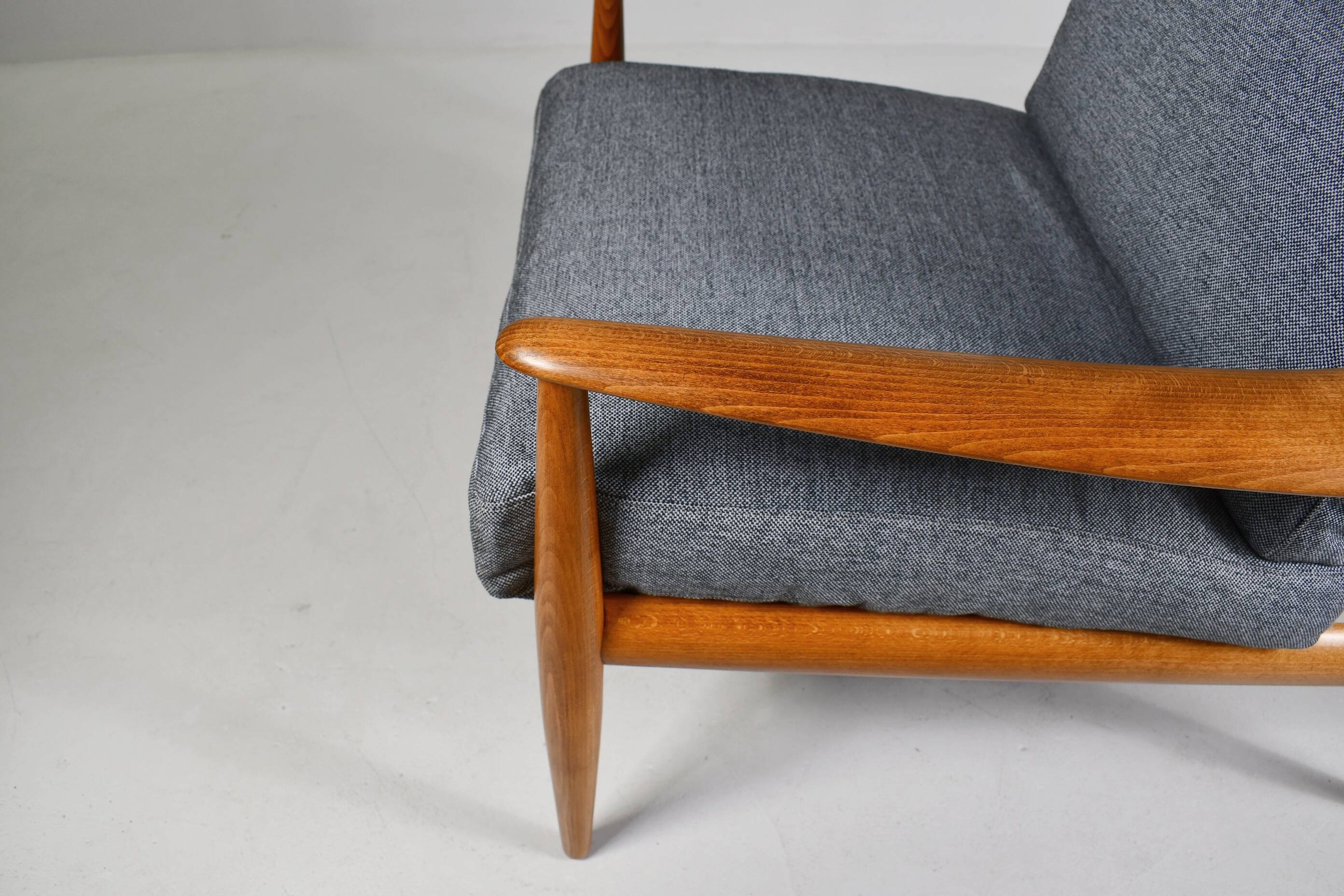 Armchair by Grete Jalk for France & Daverkosen Model 118