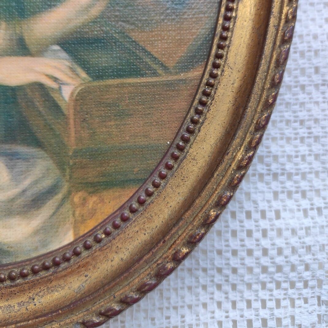 Vintage framed printing