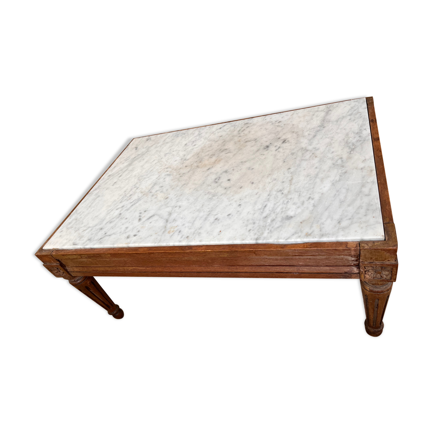 Marble coffee table