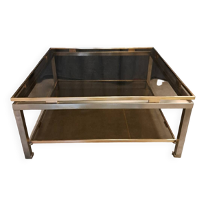 Table basse Guy Lefevre - bronze