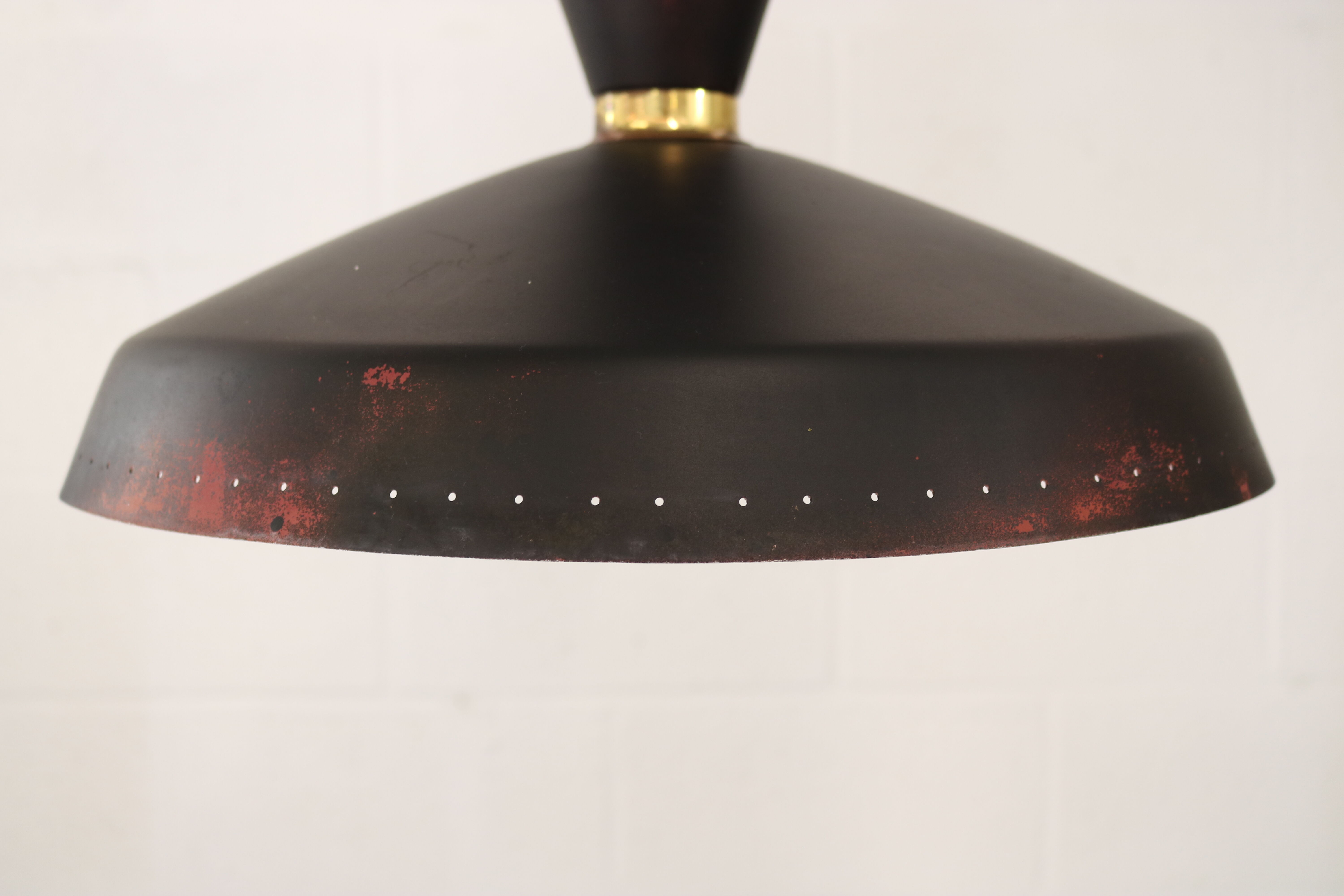 Old Swedish design hanging lamp  ***  Sweden 1960 - Stylish lighting