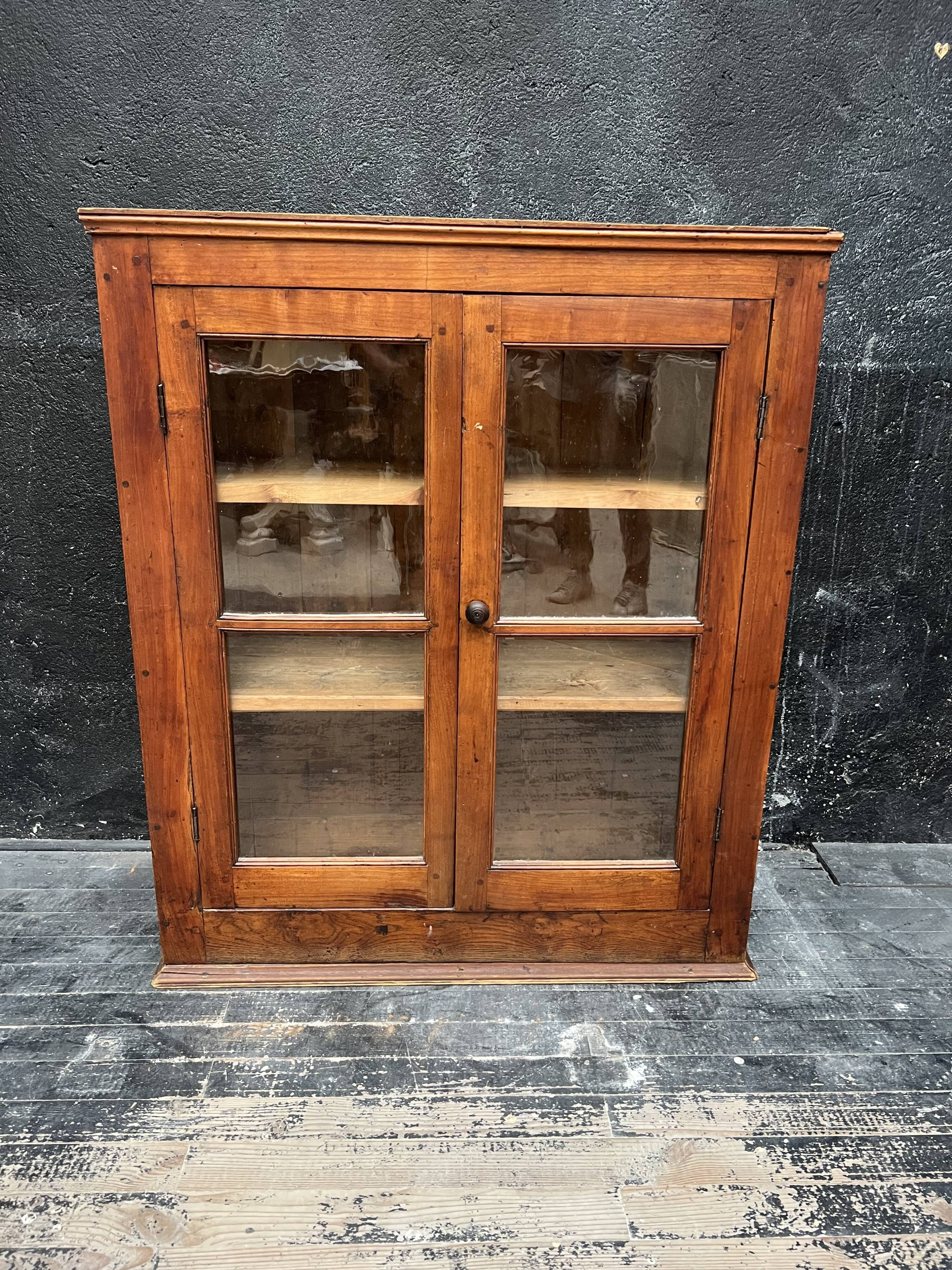 Showcase, wooden library.