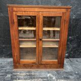 Showcase, wooden library.