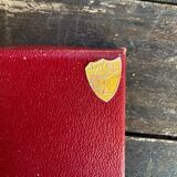 Set of 12 vintage bayel moulded crystal knife rests made in france