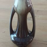 Glazed stoneware vase