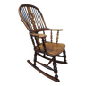 Chaise à Bascule Windsor Antique du 19ème Siècle