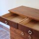 Vintage shoe cabinet