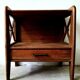 Oak bedside table made by Ateliers Saint Sabin