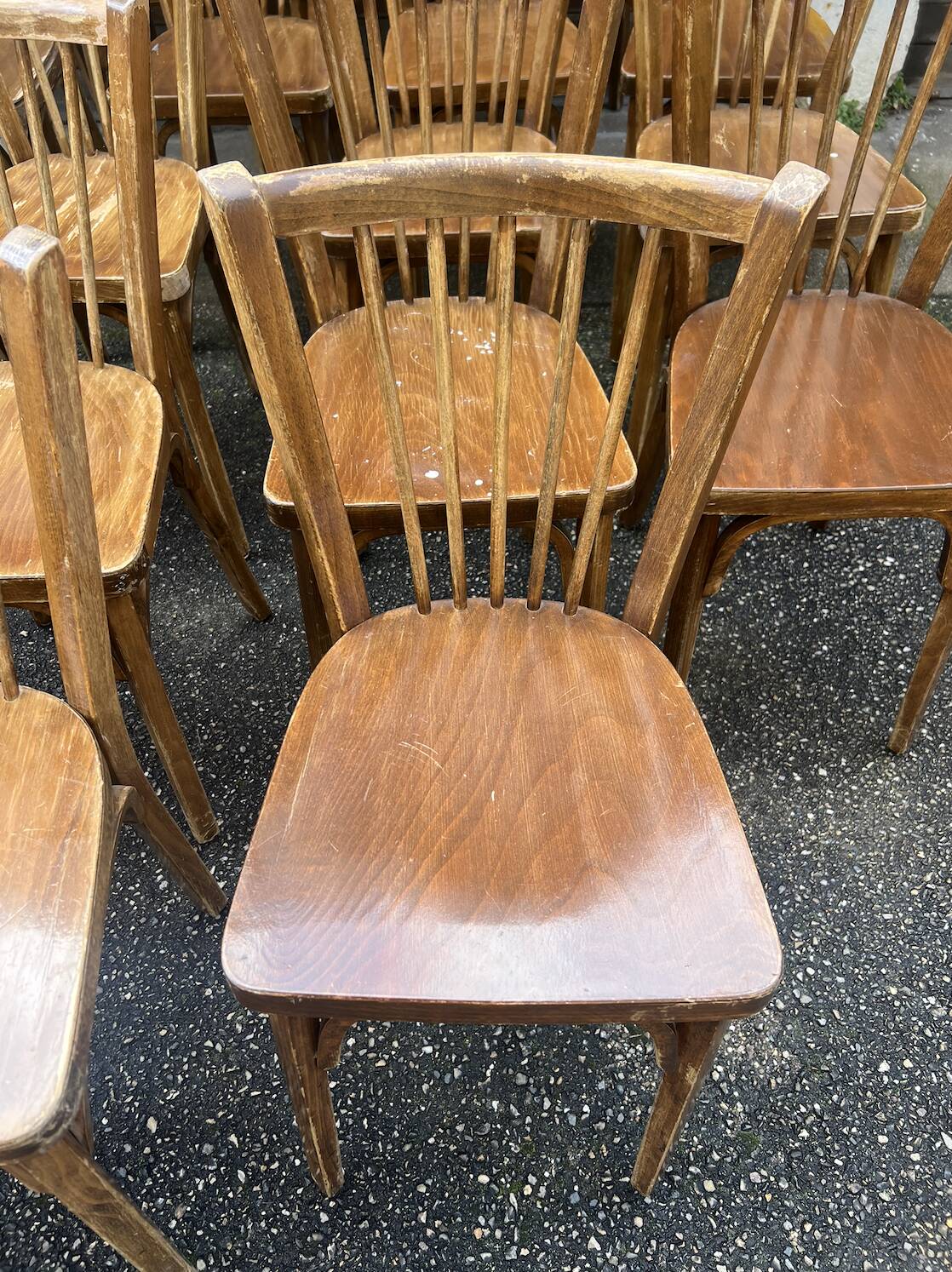 19 Baumann bistro chairs 83 (barn find)