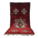 Burgundy Vintage Moroccan Rug 160 x 350 cm - Berber Wool Rug - Handmade rug
