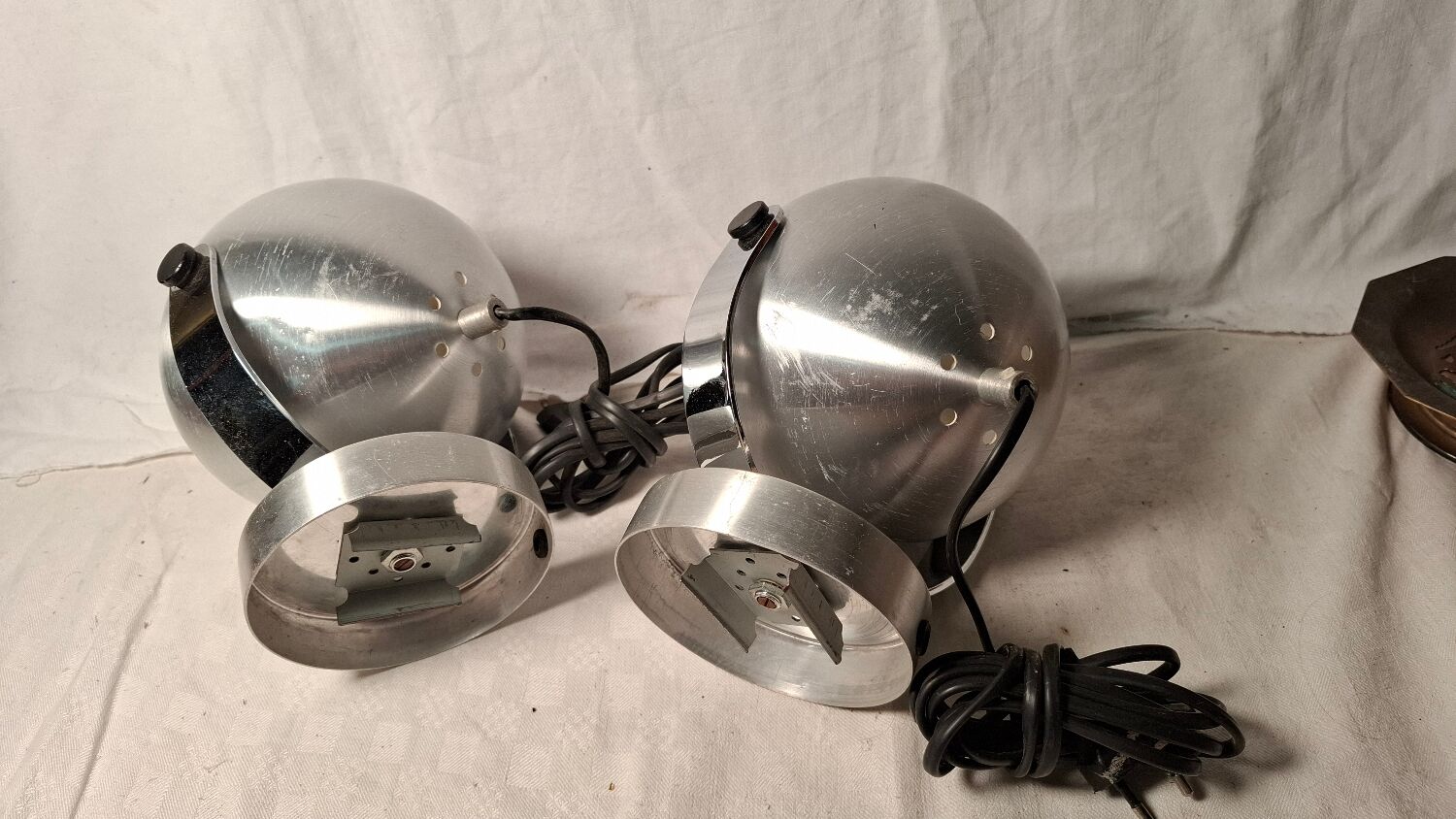"Eye Ball" lamps/wall lights