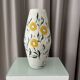 Hand painted daisies vase