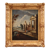 Venetian school painting of the 18th century, architectural capriccio