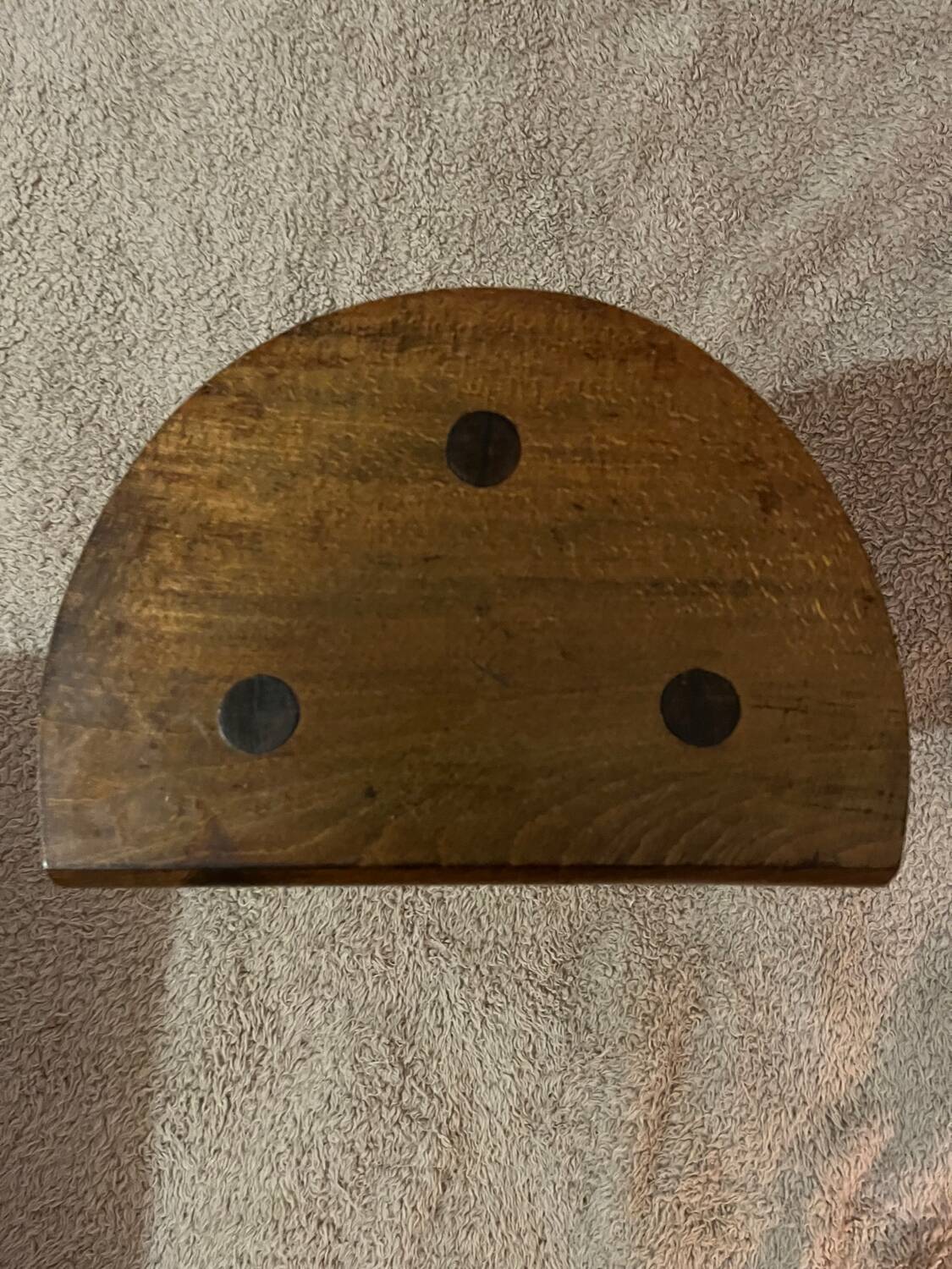 Tabouret tripode bois