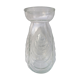 Bulb vase, hyacinth, pressed glass, molded