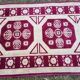 Tapis de couloir turc vintage 105x372 cm