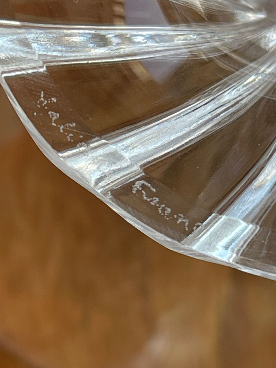 Lalique glass France model Rambouillet in crystal