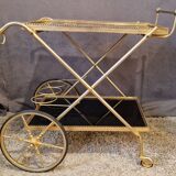 Brass rolling trolley