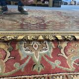 Napoleon III era mirror with gold leaf
