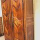 Armoire Louis XV a chapeau de gendarme en merisier massif XVIII siècle