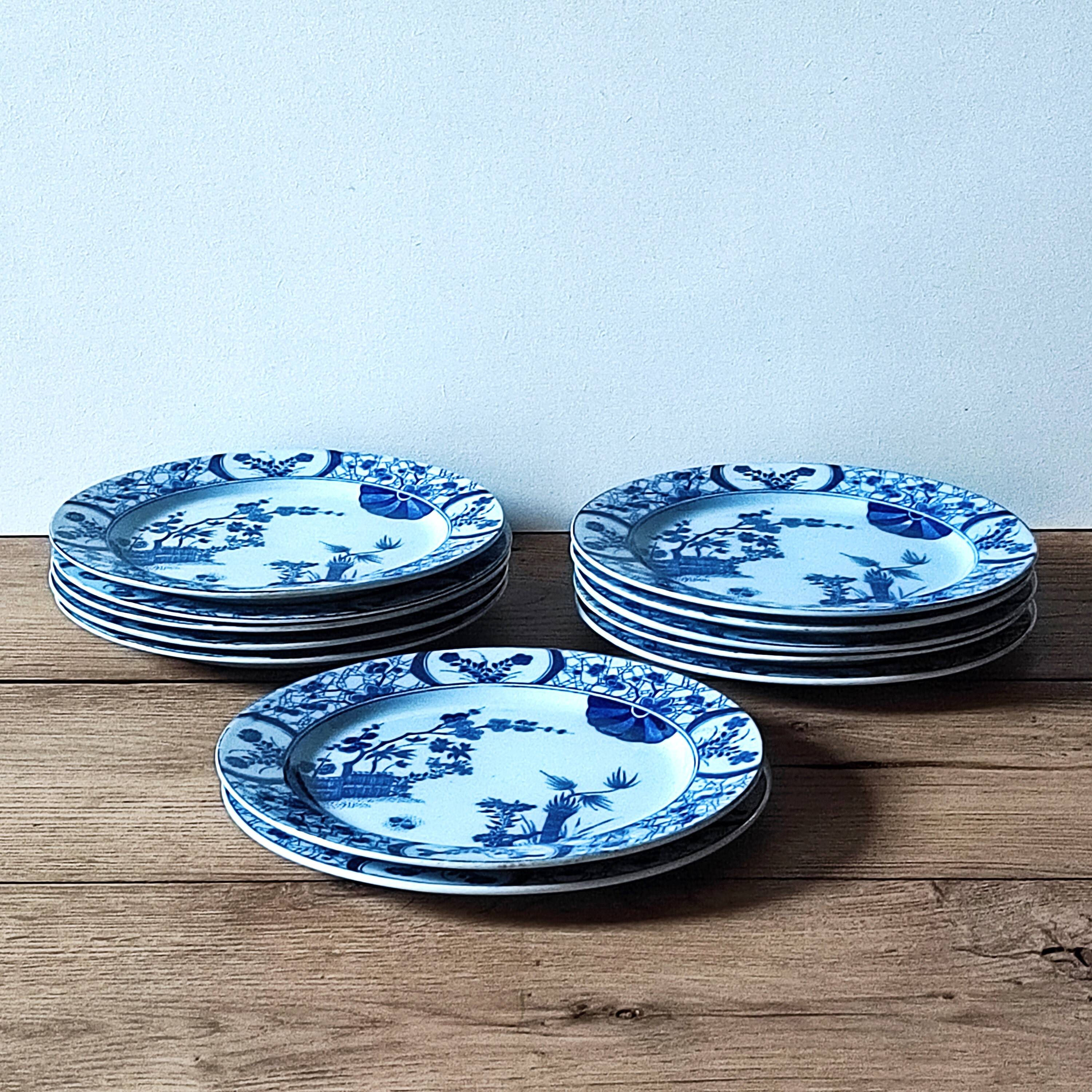 Flat plates Creil and Montereau Japan