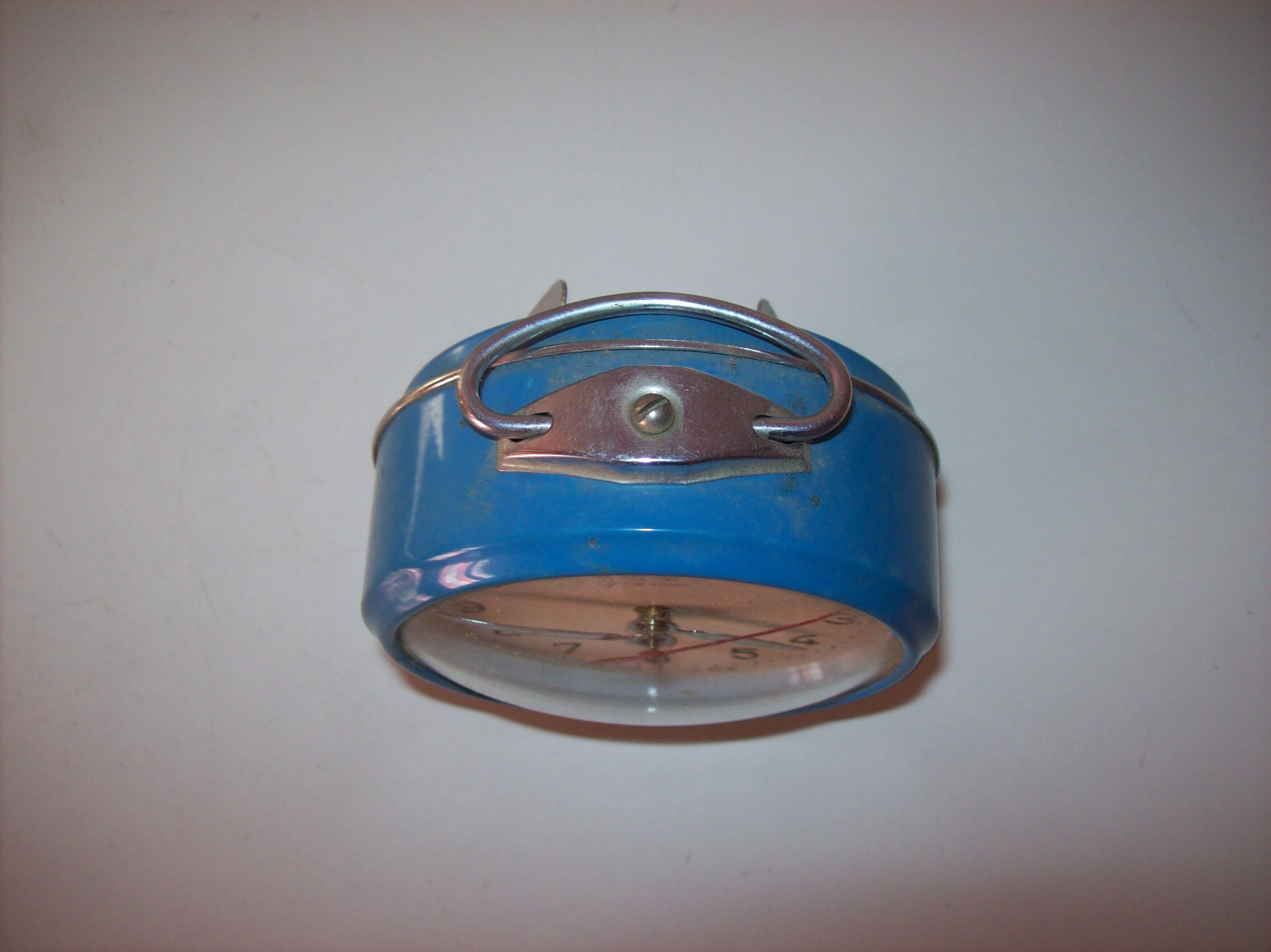 Old mechanical alarm clock