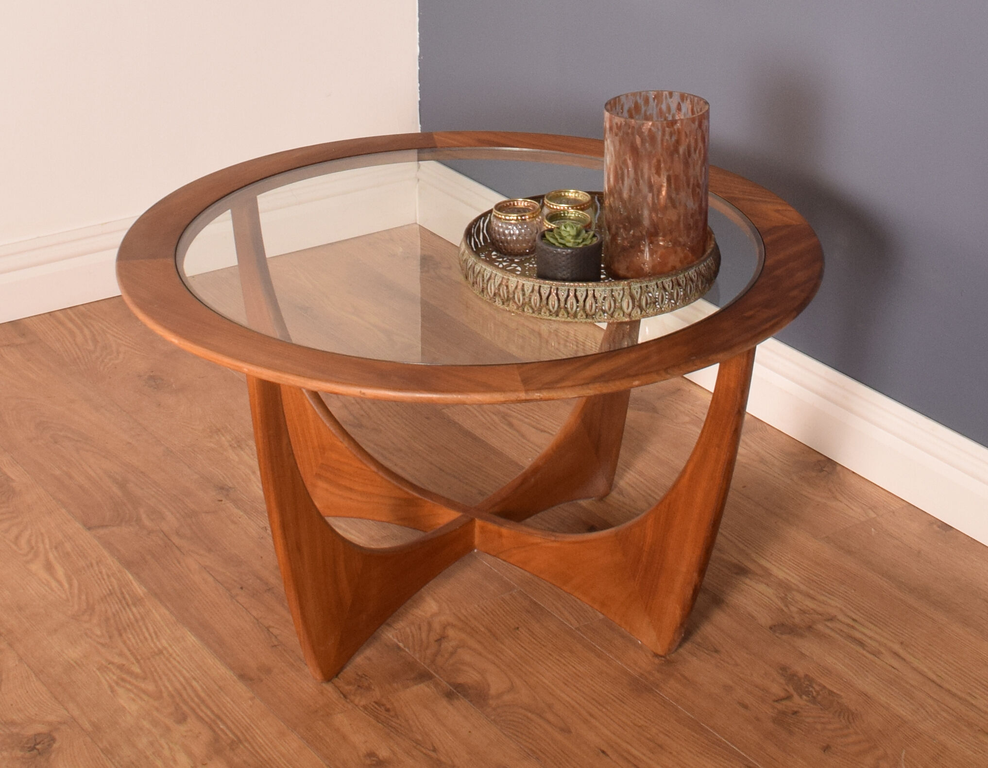 Table basse Astro en teck G-Plan