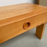 Bedside table in pine