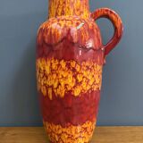 Ceramic flame vase by Scheurich Germany model 420-37
