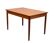 Superbe table à manger extensible en teck Pastoe des années 1960