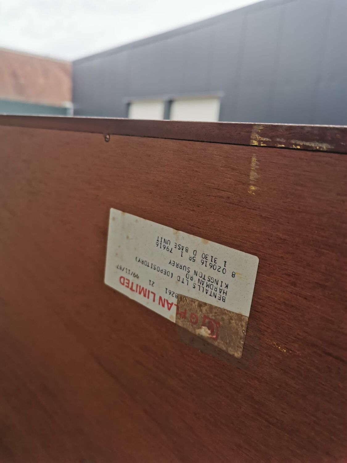 G-Plan row in teak from the 70s