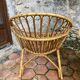 Vintage rattan lounge