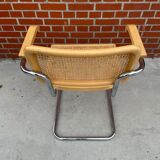 Chair Cesca model by Marcel Breuer with armrests B64