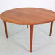 Peter Hvidt& Orla Mølgaard Nielsen Teak Round Coffee Table for France& Son, 1950