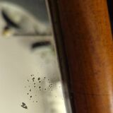 Vintage Belle Epoque Bamboo Turned Wood Mirror