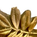 Louis XVI style gilded wood mirror