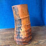 Pot à pinceaux en bambou sculpté. Chine, dynastie Qing, XIXe siècle