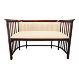 Josef Hoffmann Attributed Beech Sofa, Vienna Secession, 1920s