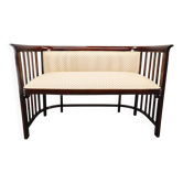 Josef Hoffmann Attributed Beech Sofa, Vienna Secession, 1920s