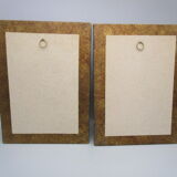 Pair of engravings of ancient birds