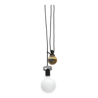 Sliding chandelier Aggregato by Enzo Mari for Artemide, 1970s