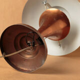 Desk lamp mushroom copper metal art deco 1930 1940