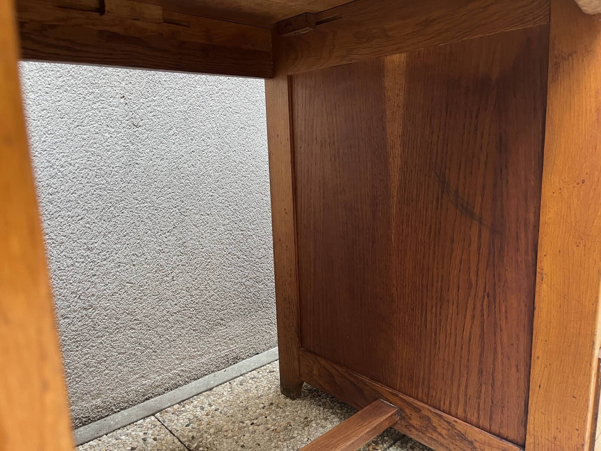 Vintage oak desk