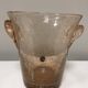 Champagne bucket in bubble blown glass, Verrerie de Riom