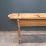 Wooden bench