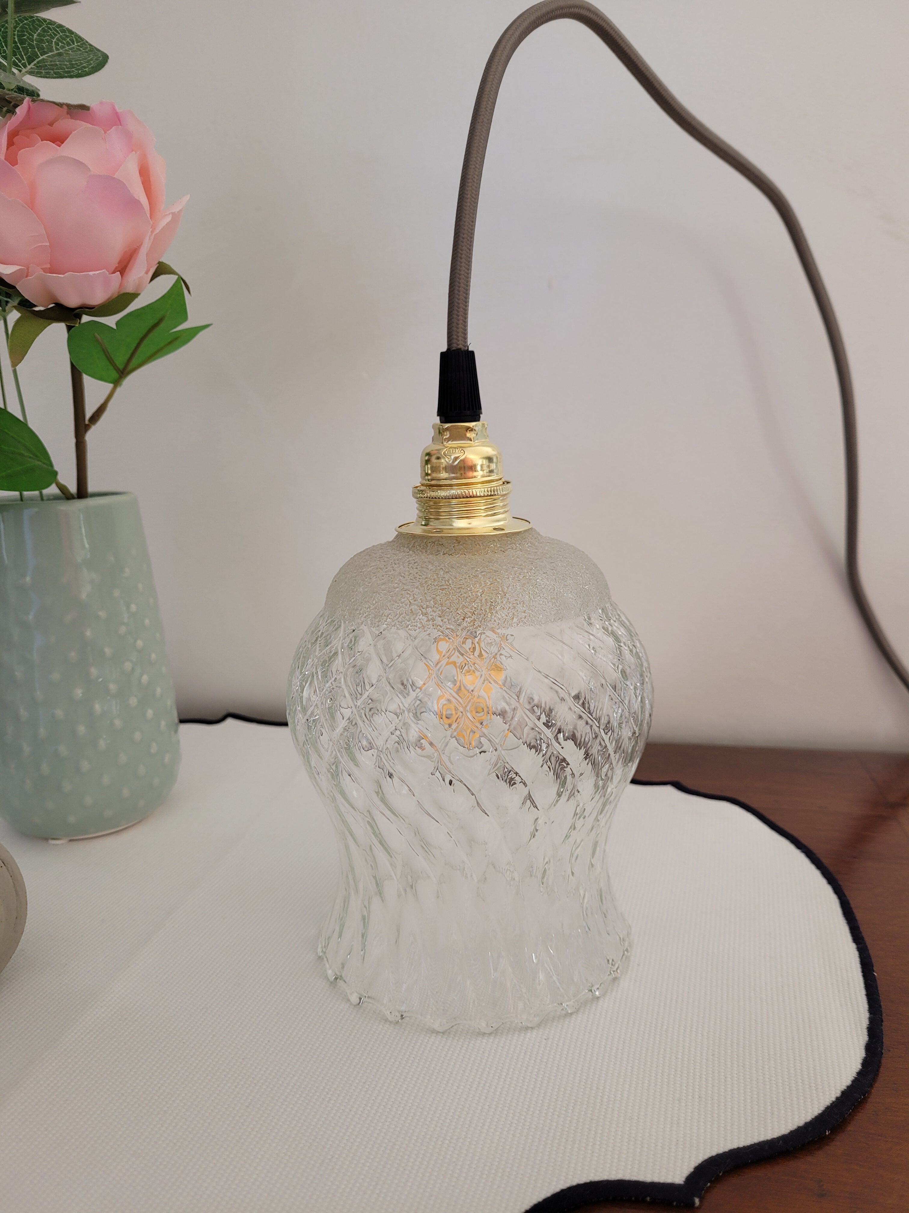 Vintage walking lamp