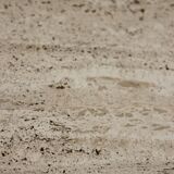 Low design side table in travertine, 1970s